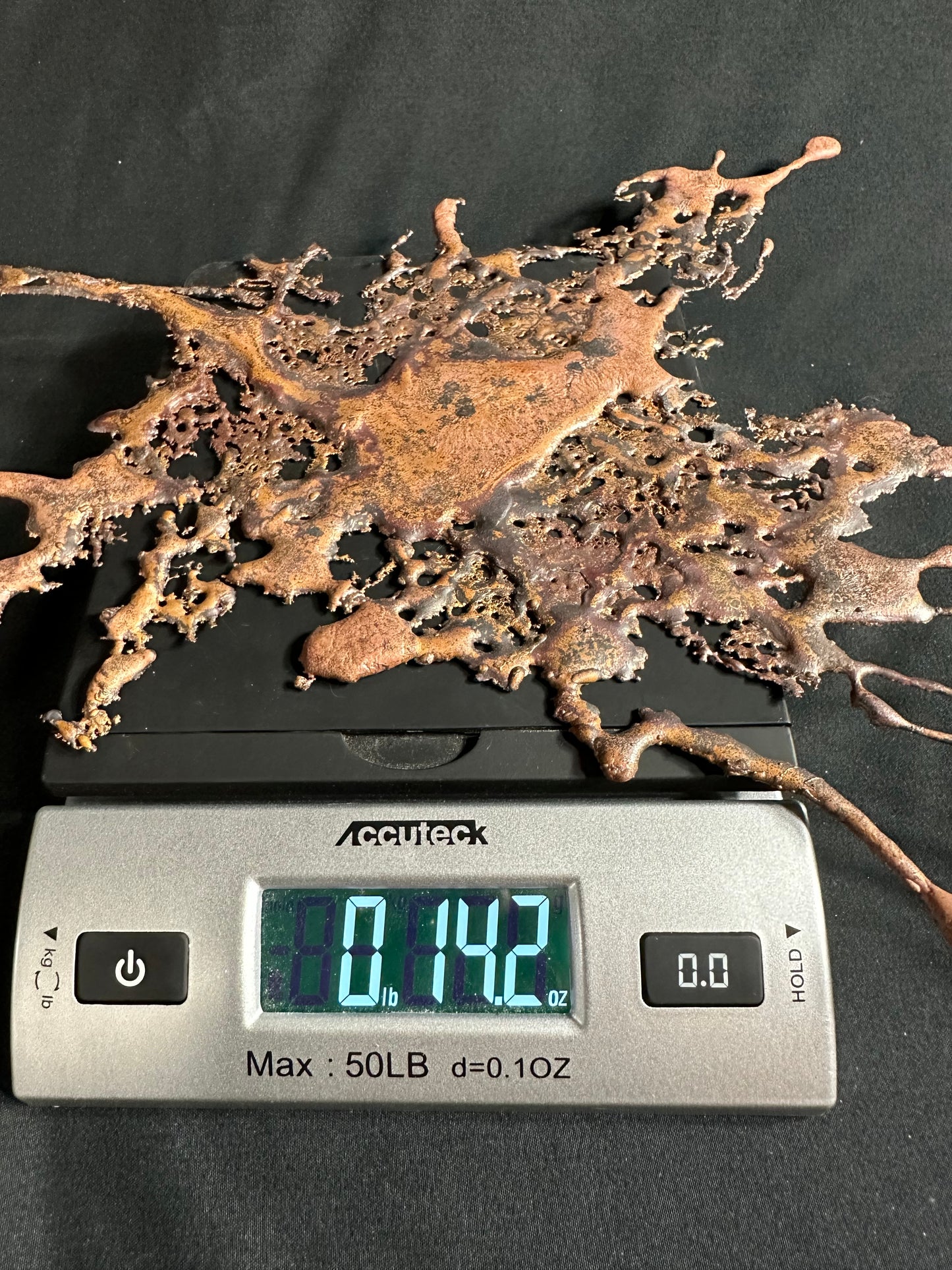 Unique Splash Copper