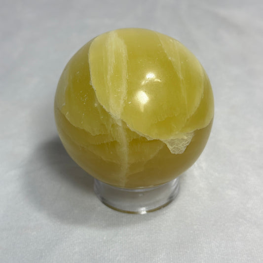 Lovely Yellow Calcite Sphere