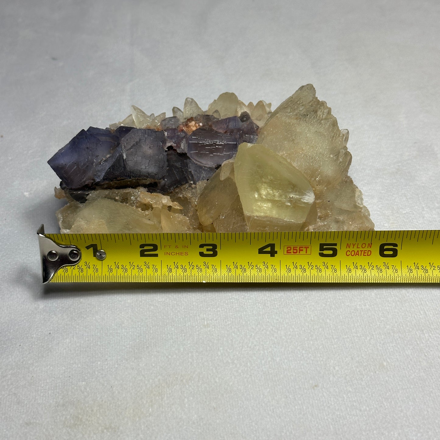 Stunning Dogtooth Calcite and Fluorite