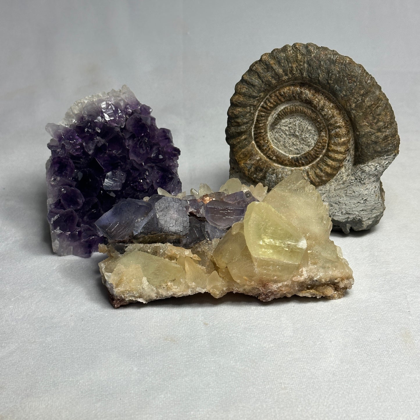 Stunning Dogtooth Calcite and Fluorite