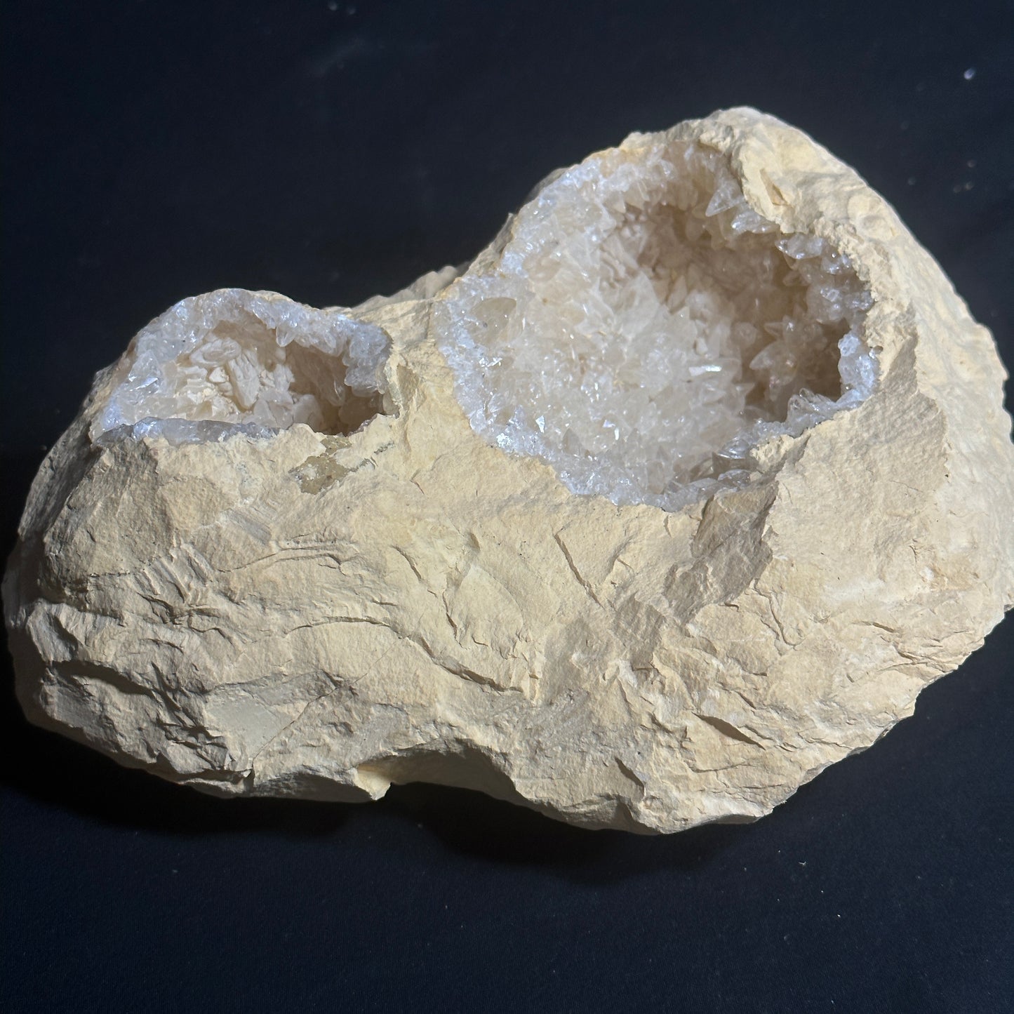Cream Dome Calcite Geode
