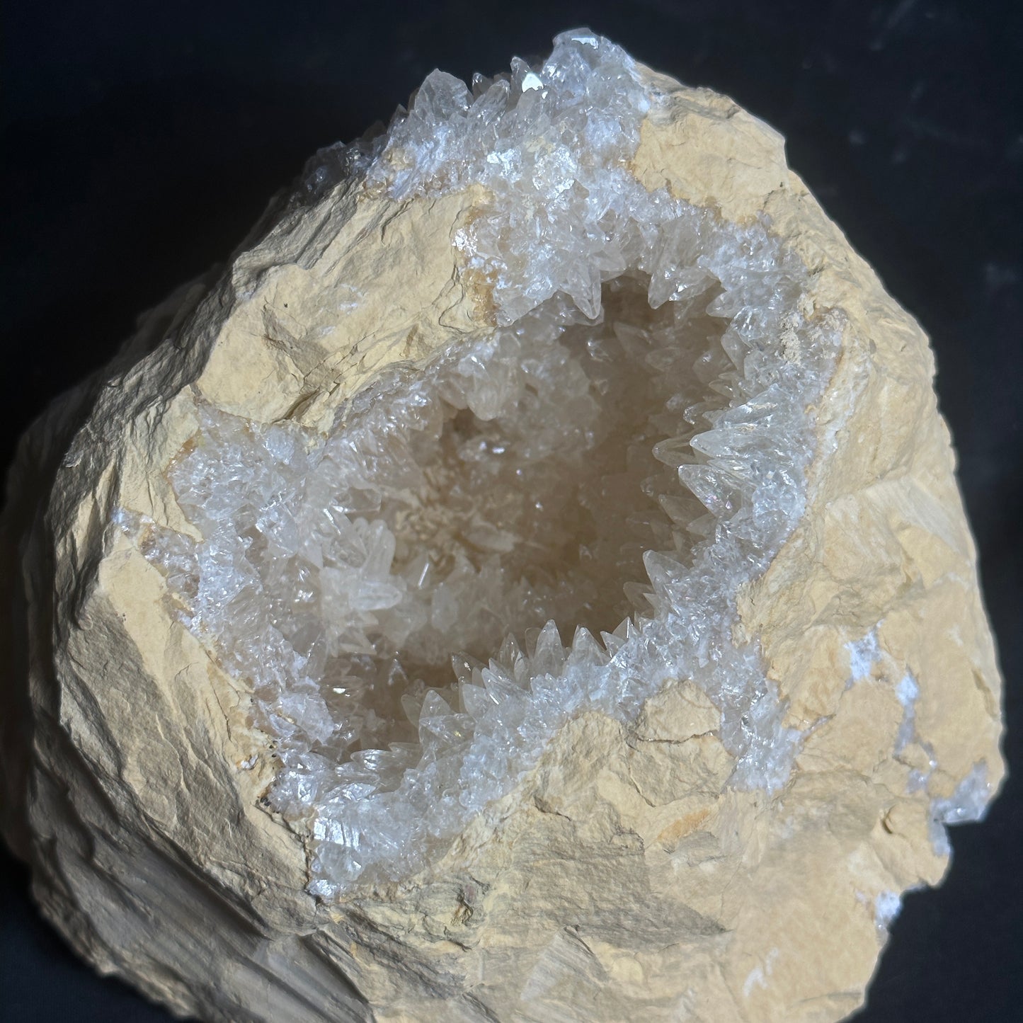 Sparkly Dome Calcite Geode