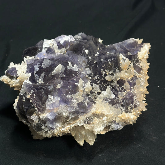 Stunning Dogtooth and Fluorite Cluster