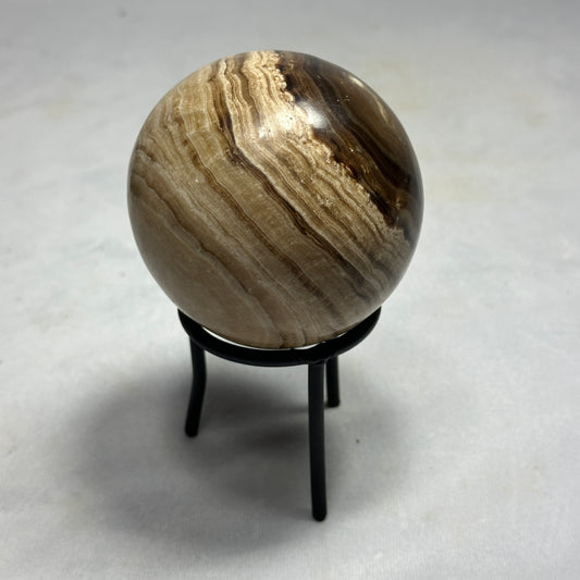 Banded Aragonite Sphere