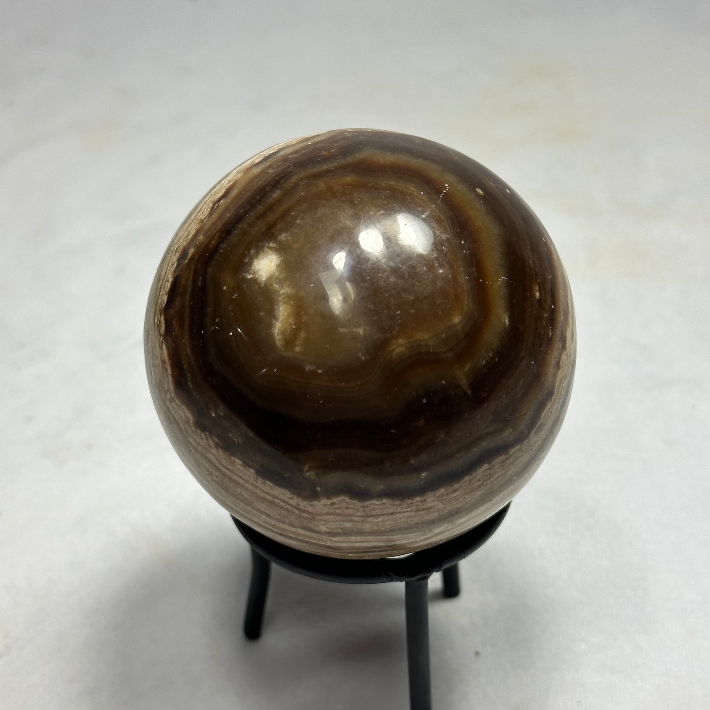 Banded Aragonite Sphere