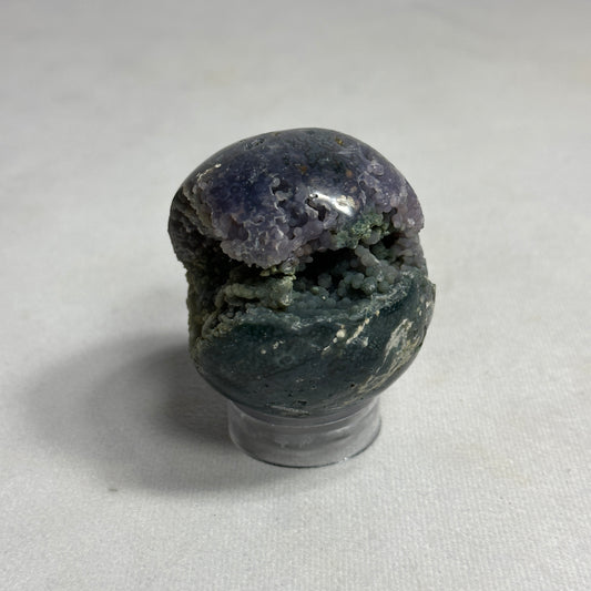 Earthy Grape Agate Sphere