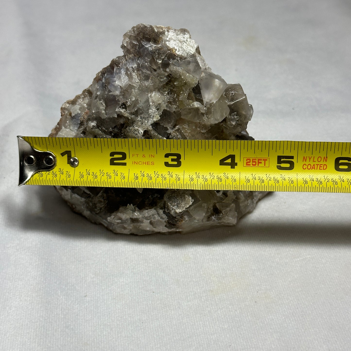 Beautiful Fluorite and Dogtooth Calcite Specimen