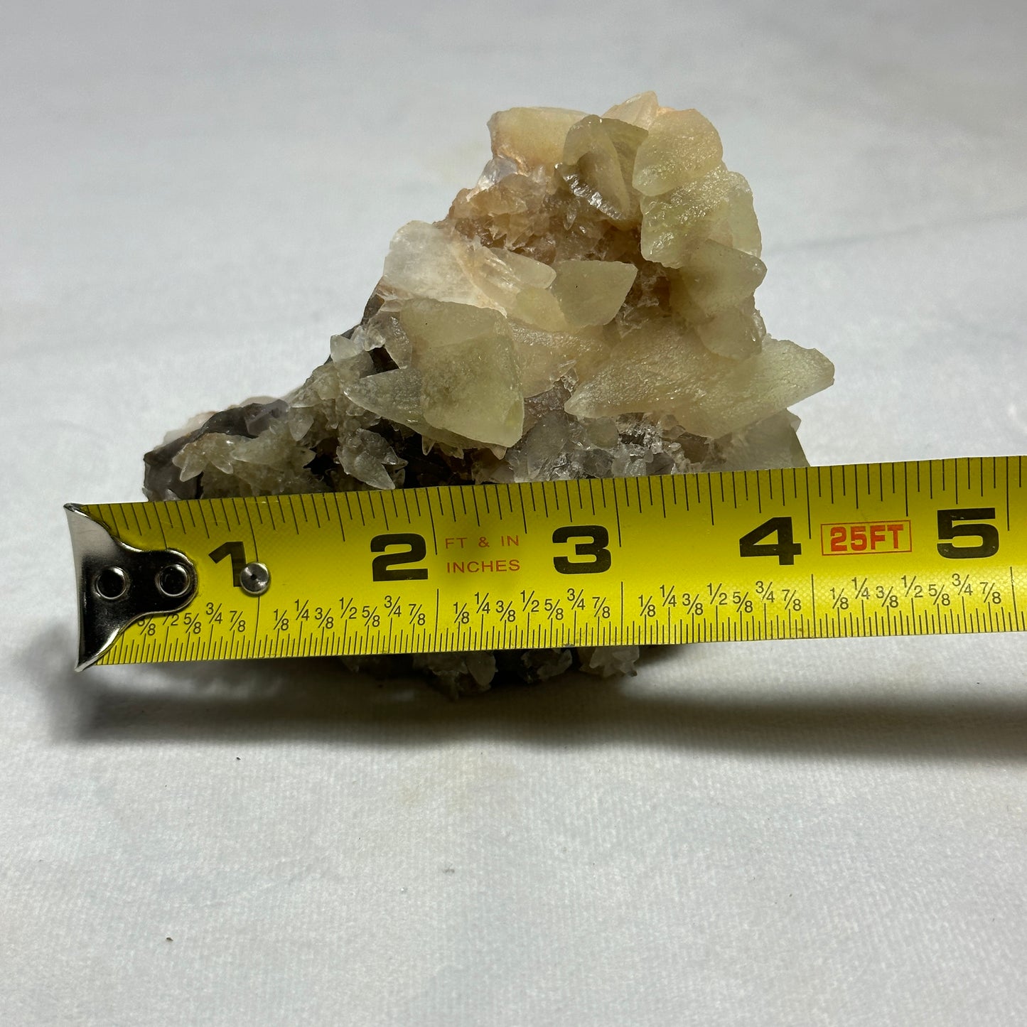 Eye-Catching Dogtooth Calcite and Fluorite