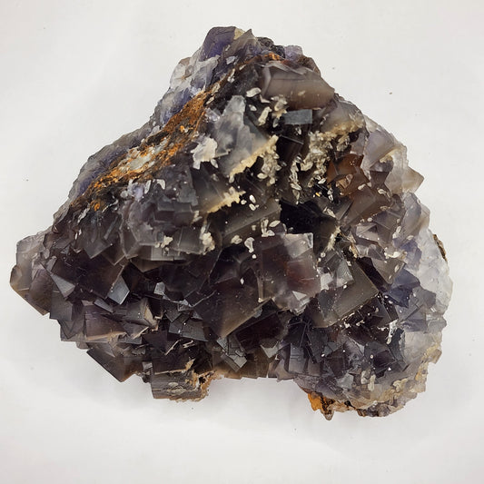 Flourishing Fluorite with Calcite