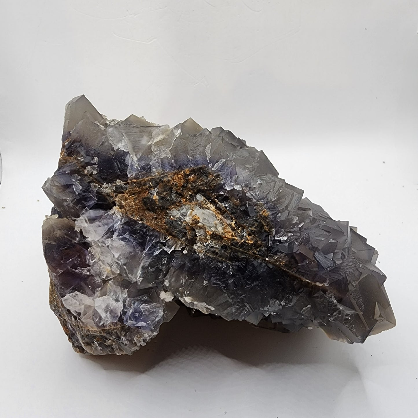 Flourishing Fluorite with Calcite