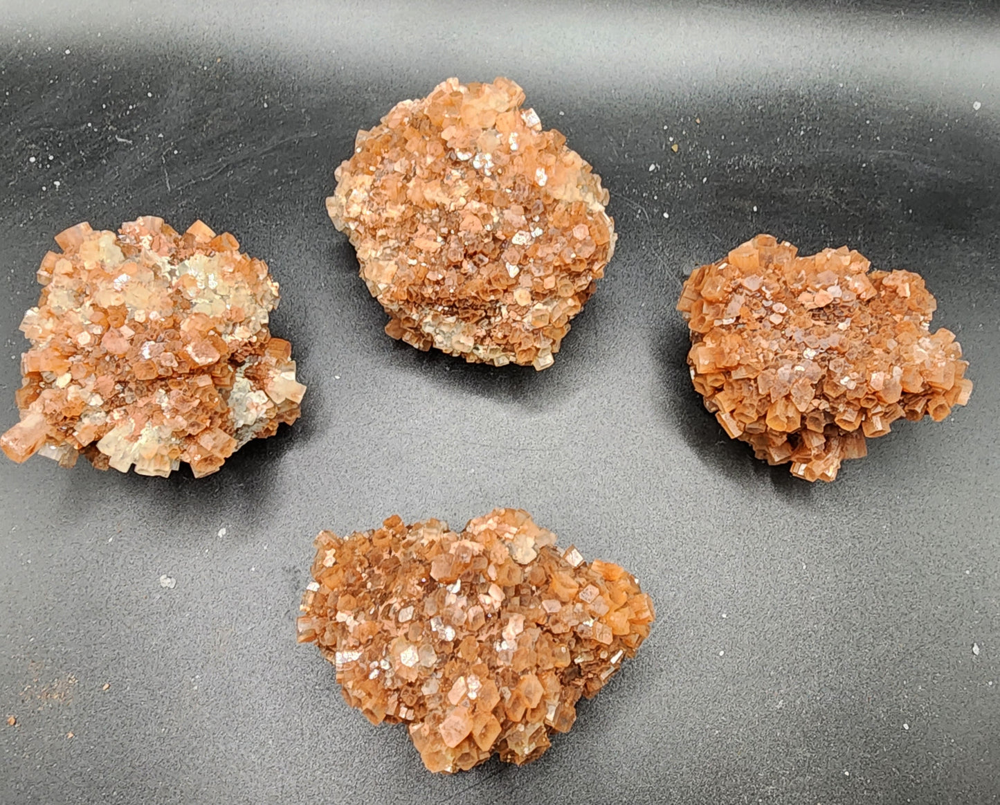Red Aragonite Clusters