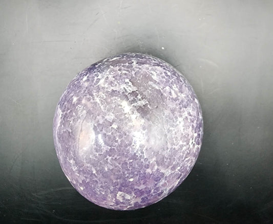 Beautiful Grape Agate Sphere