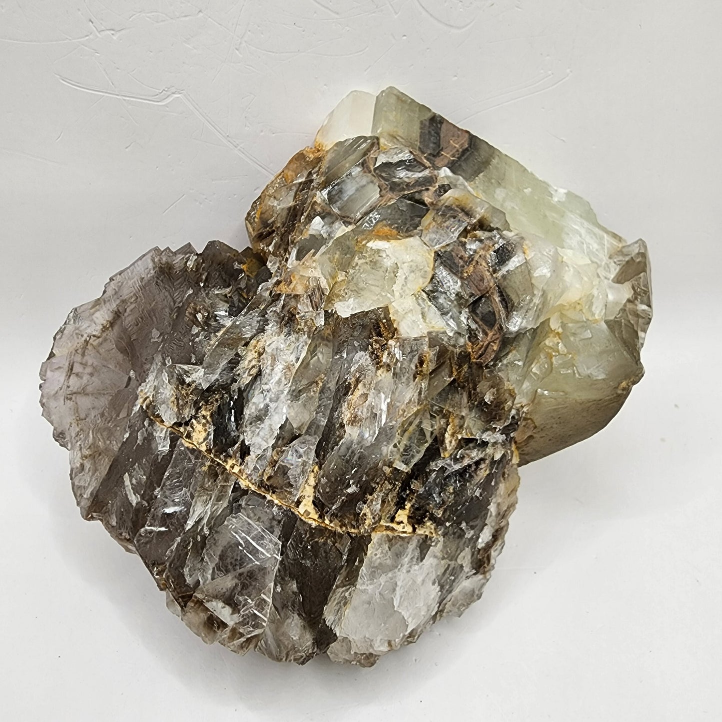 Fluorite with Calcite
